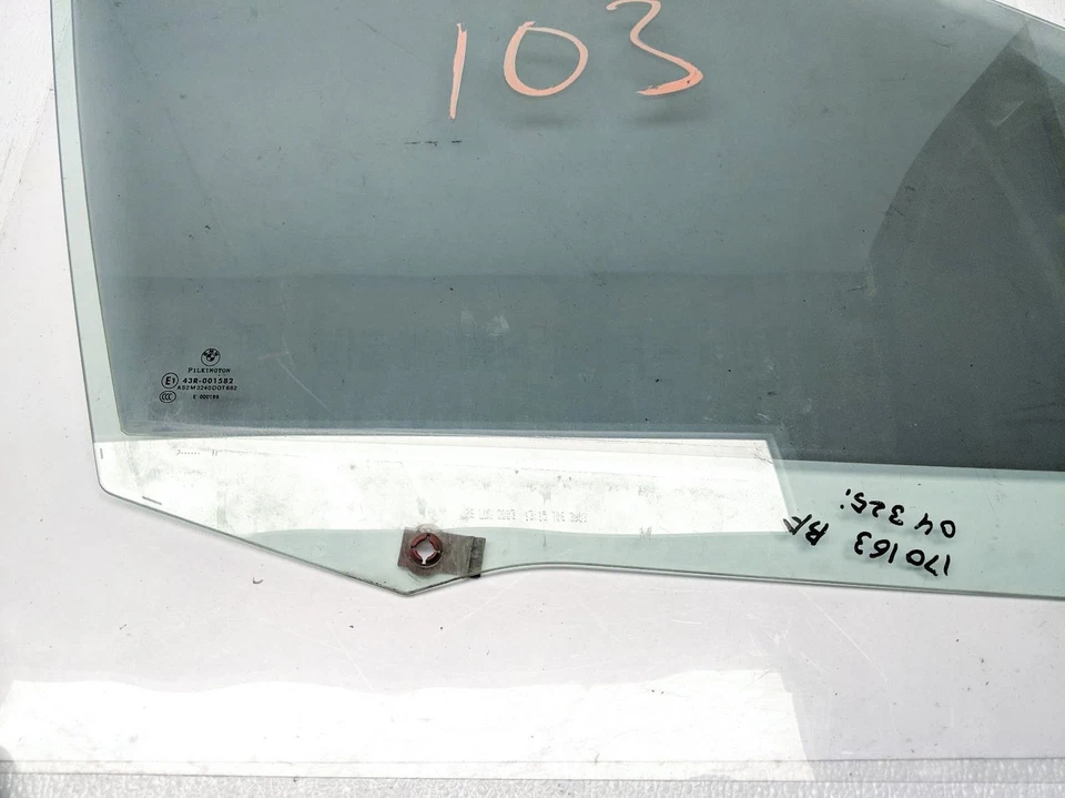 2001-2005 Bmw 325I передняя пассажирская правая дверь стекло 51-33-8-196-026 - Изображение 3 из 4