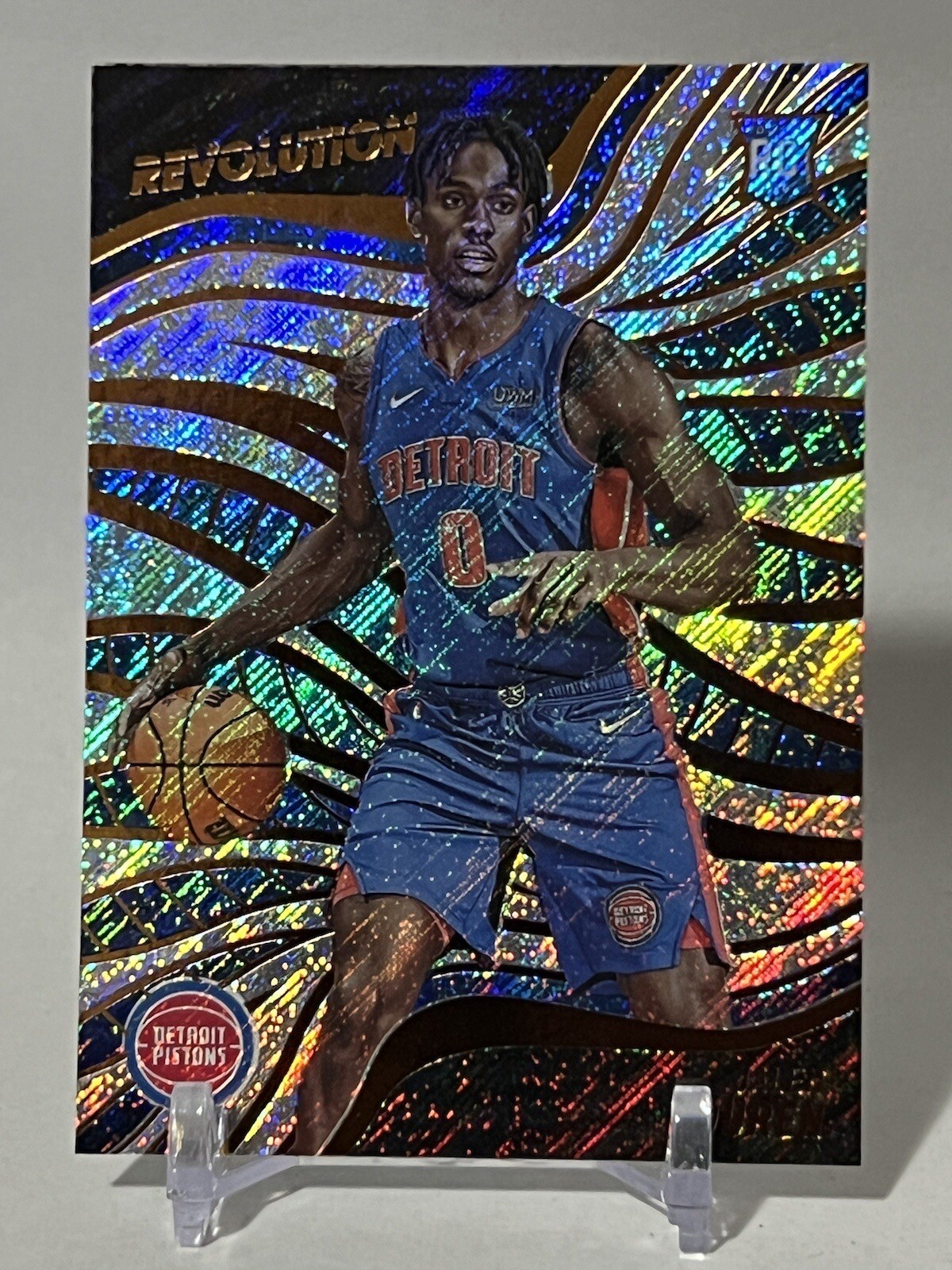 2022-23 Panini Revolution Jalen Duren Rookie RC #150 Detroit Pistons