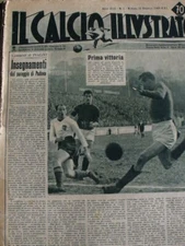Il Calcio Illustrato 2 1943 Livorno Torino Juventus Ambrosiana