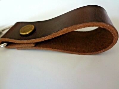 Loop Key Fob Genuine Cowhide Full Grain 