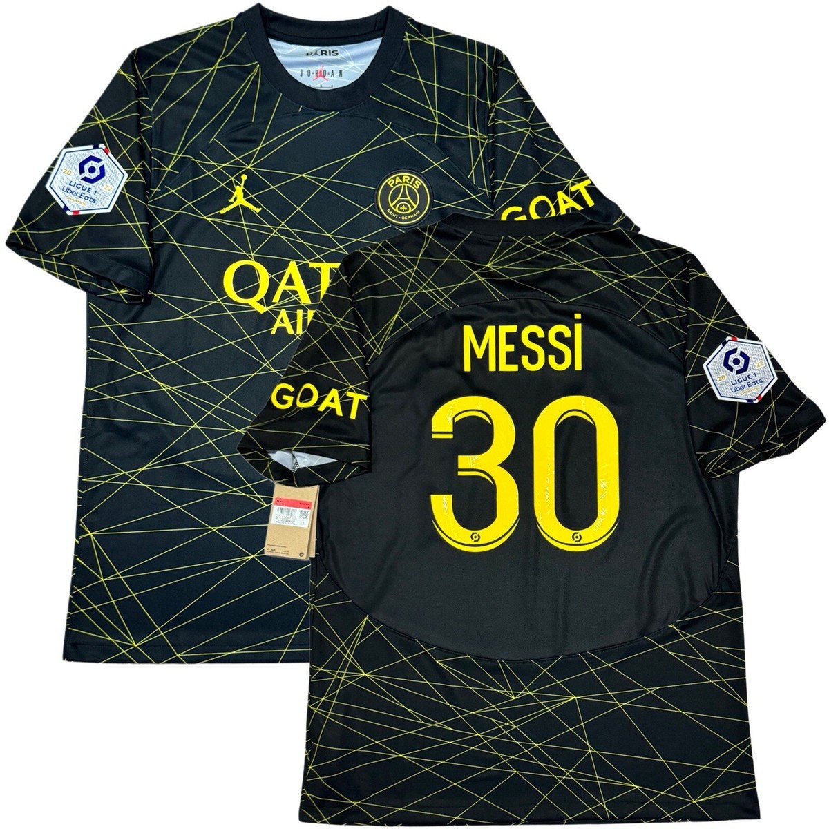 CL優勝！レア　美品　公式PSG jordan メッシ#30 130-140cm CL優勝！レア 美品 公式PSG jordan メッシ#30 130-140cm - メルカリ