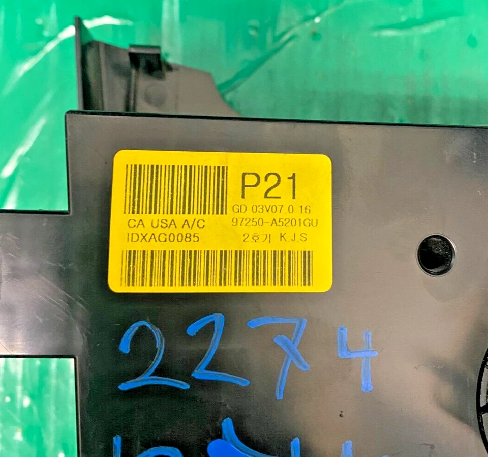 Hyundai Elantra GT 2013-2017 calefacción climatización Foto 4 de 4