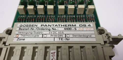 GOSSEN PANTATHERM DS4 4400-S0040 KRAUSS MAFFEI - Picture 3 of 8