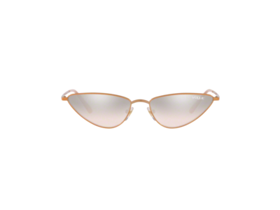 sunglasses Vogue VO4138S rose gold brown mirrored 50758Z | eBay
