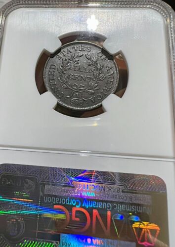 1805 Draped Bust Half Cent Small 5 No Stems C-1 NGC VF35 - Nice Original Coin PQ - Picture 5 of 5