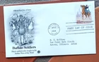 BUFFALO SOLDIERS BLACK SOLDIERS FOUGHT INDIAN WARS 1994 PCS CACHET FDC