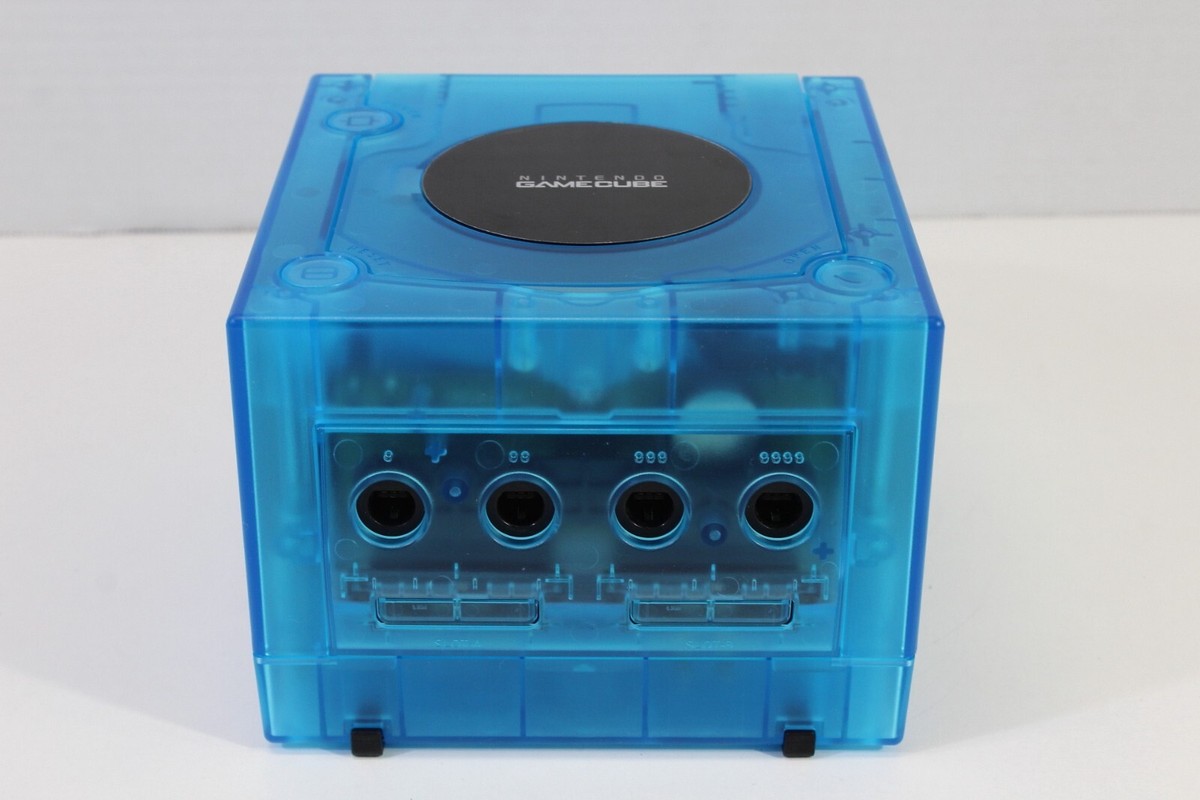 Nintendo GameCube Clear Console Region Switch GC NTSC-U/C & J PLAY