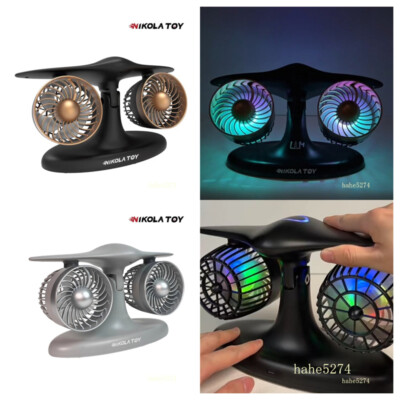 Creative 3D Desktop Turbo Fan Aircraft Turbofan Engine Fan Model Home Office