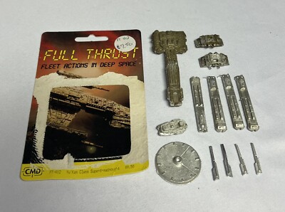 Geo-Hex Full Thrust Kra'Vak Yu'Kas Class Superdreadnought Pack FT-412