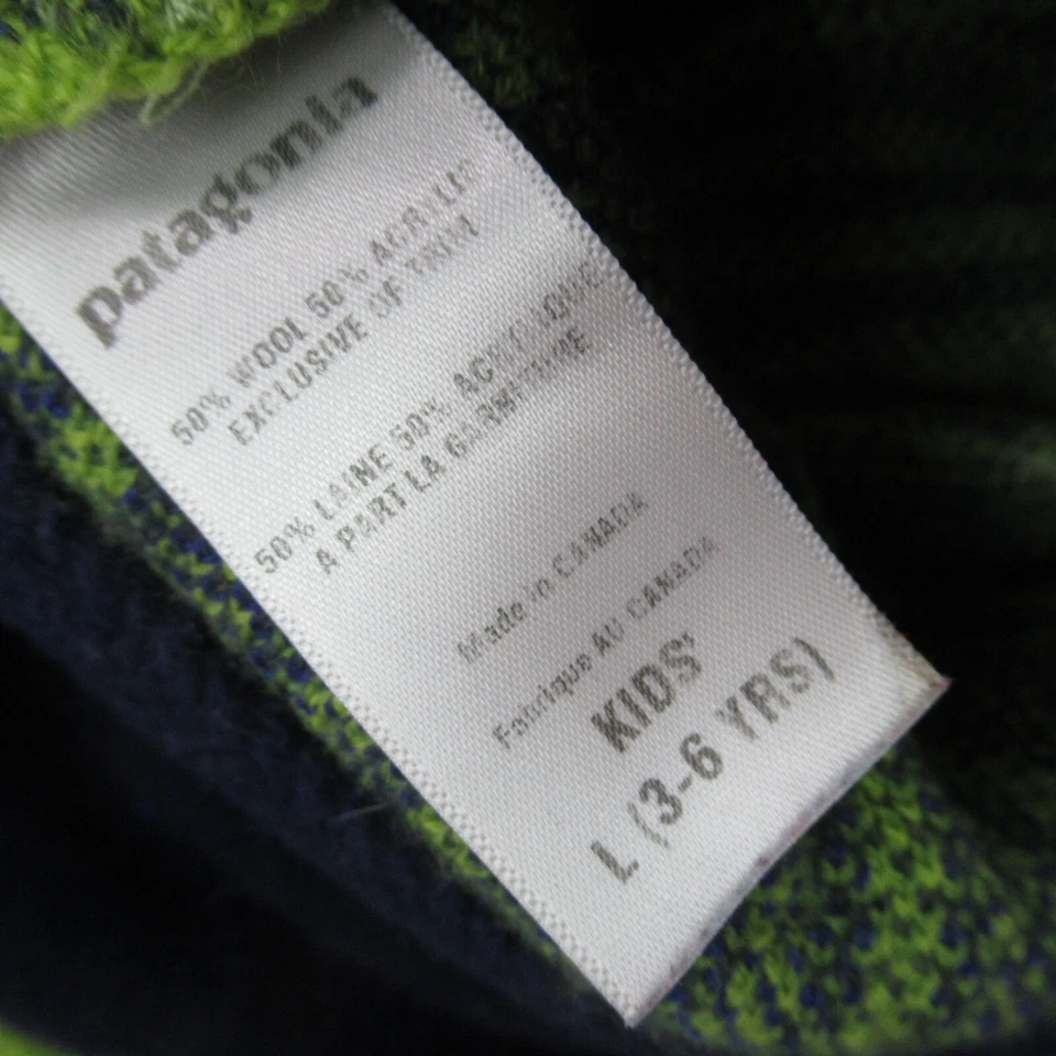 Patagonia Bennie девочек большой шляпа крышка 3-6 лет зимние чулки - Изображение 3 из 3