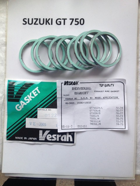 suzuki gt750 exhaust