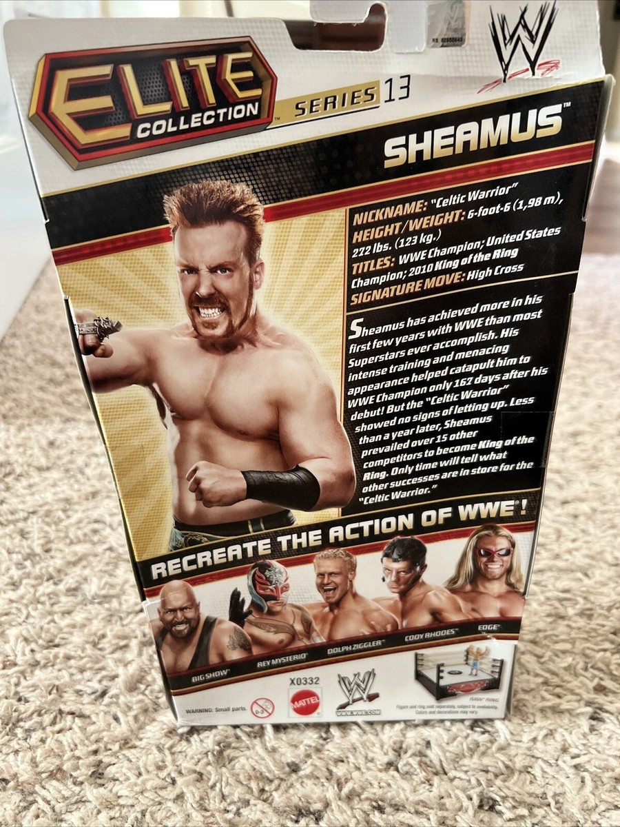 スポーツ選手 wwe series 13 Mattel X0332 WWE Elite Collector King Sheamus Figure Series 13 for