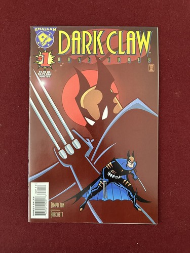 DARK CLAW ADVENTURES #1 Amalgam June 1997 DC  Marvel Crossover Wolverine Batman - Picture 1 of 7
