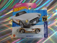 Hot Wheels 1956 Corvette Barbie 2024 Hw Screen Time 3/10 Ovp/Neu 1:64