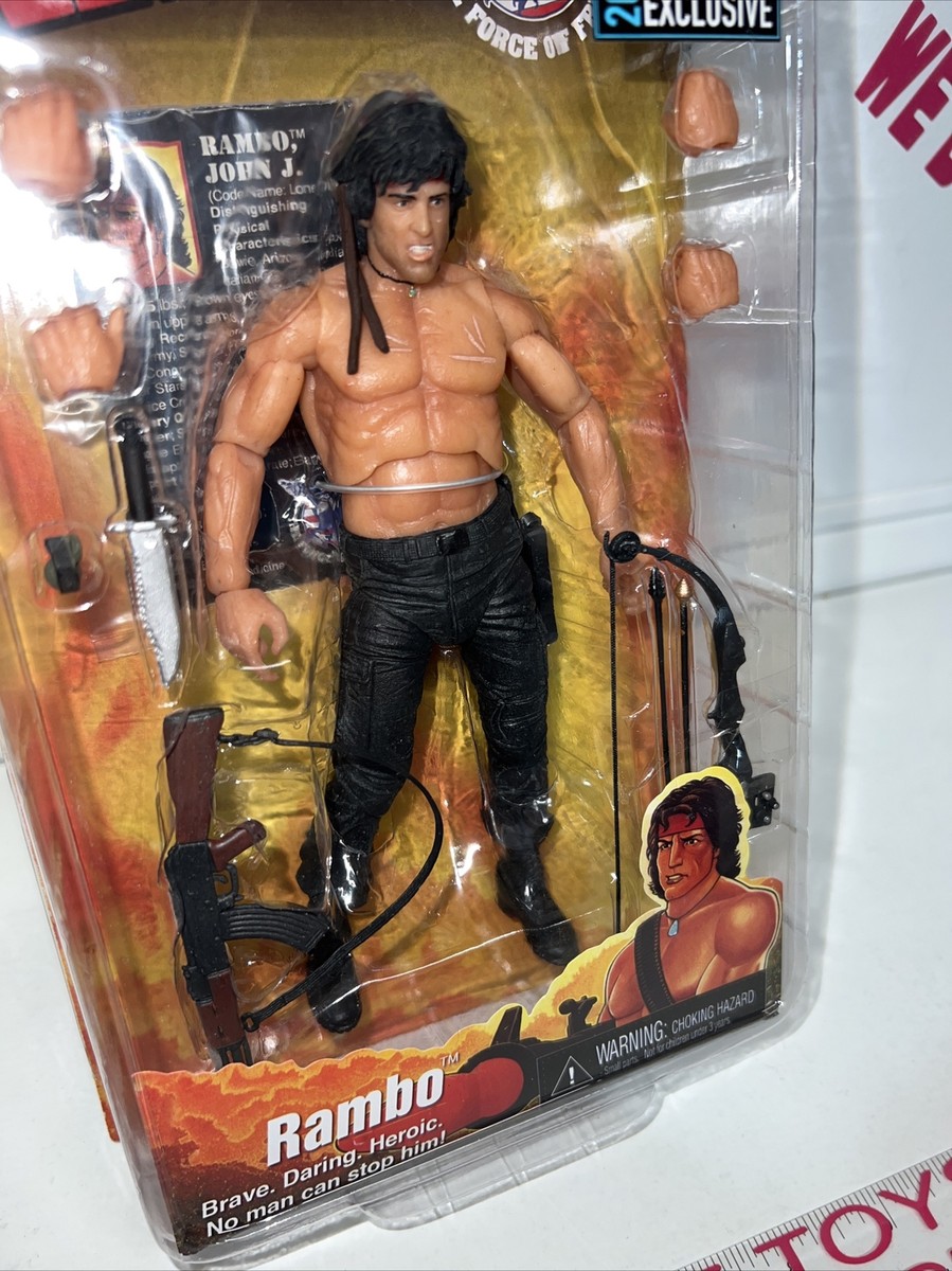 NECA ランボー2 怒りの脱出　スタローンフィギュア　7インチ NECA ランボー2怒りの脱出 ランボーフィギュア 7インチ ネカ
