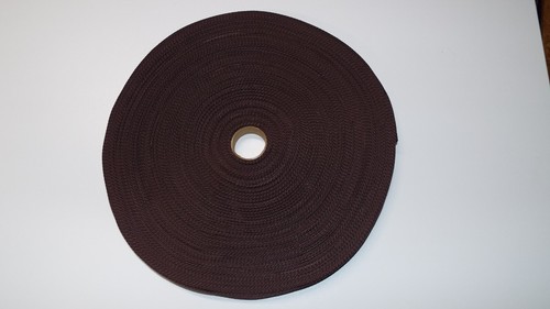 1" WIDE 100+ Yards BRIGHT YELLOW NYLON WEBBING STRAP BELT FABRIC Bag Tote Leash - Picture 9 of 24