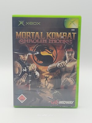 Mortal Kombat  Shaolin Monks XBox Classic CIB Microsoft -Sehr guter Zustand-