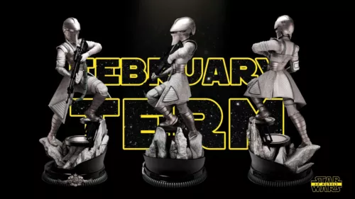 FENNEC SHAND Statue Star Wars Mandalorian Boba Fett Resin Model Kit