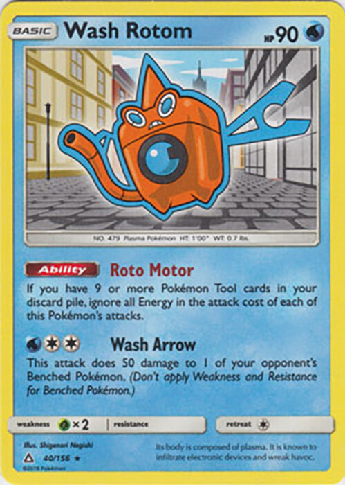 Wash Rotom