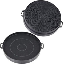 2x Carbon Charcoal Cooker Extractor Fan Vent Hood Filter For Bosch Neff Siemens