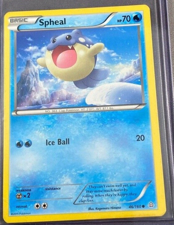 Spheal 46/160 Common Pokemon Primal Clash Lightly Played