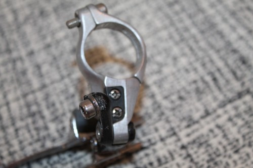 Desviador Delantero Shimano XT FD-M735 Tiro Por abajo Ø 31.8 mm Retro - Imagen 8 de 15