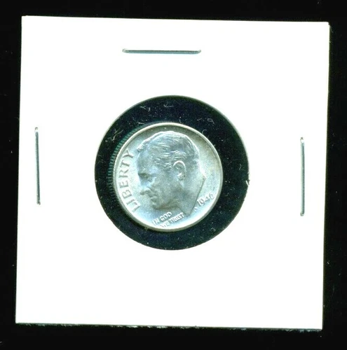 1946-S GEM BU ROOSEVELT DIME