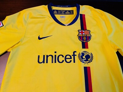2008-2009 - Rare Barcelona Away Soccer Jersey - Sextuple Season