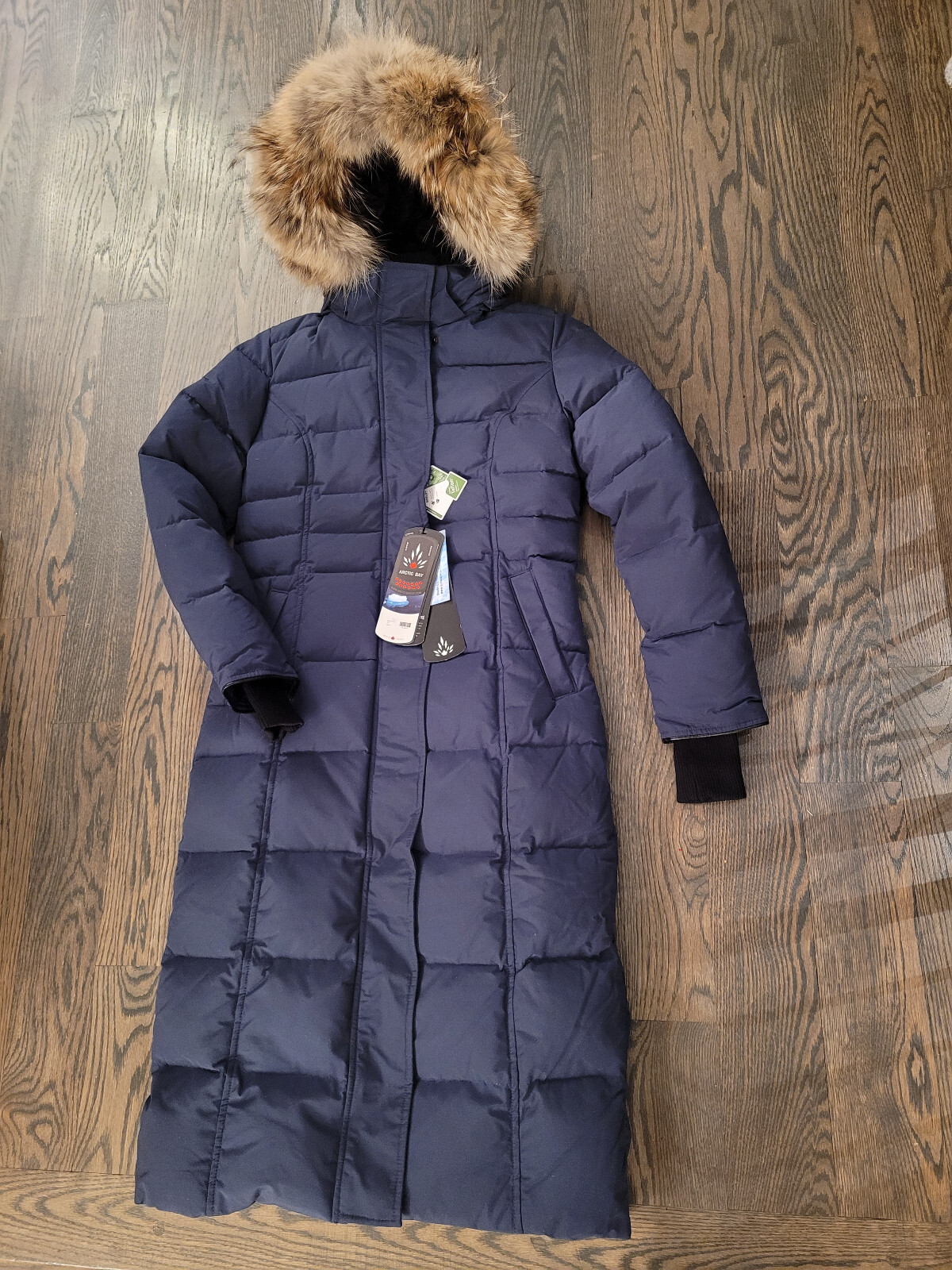 Goose Arctic Bay Bellville down parka jacket Canada navy xs s m L XL XXLmsrp1395