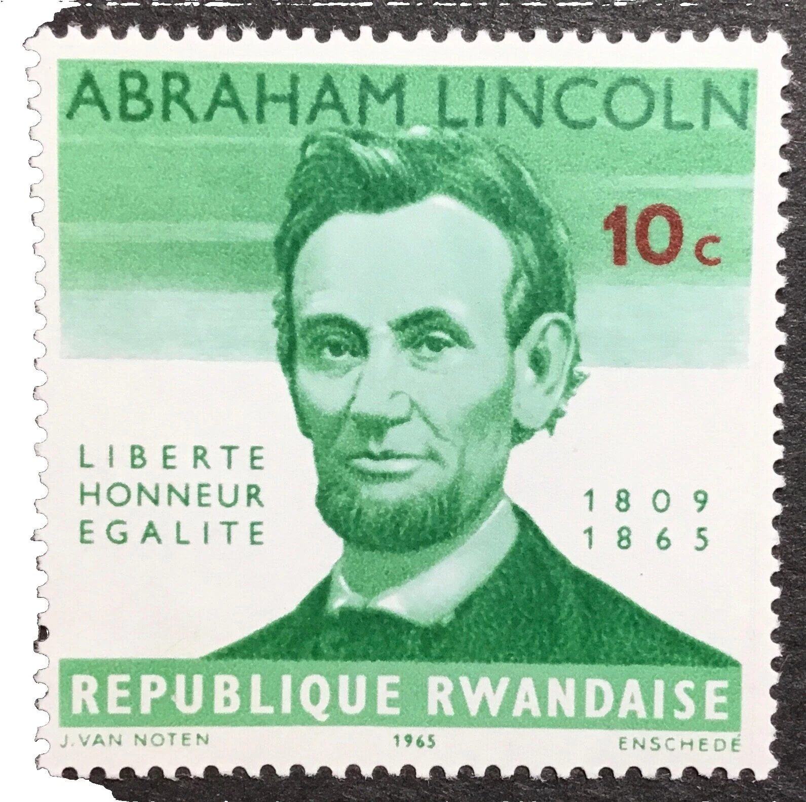 Eventos históricos estampillas de Ruanda