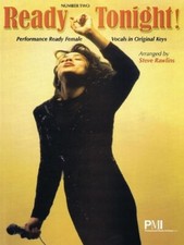 READY TONIGHT NUMBER TWO MUSIC BOOK VOCALS IN ORIGINAL KEYS RAWLINS FEMALE NEW