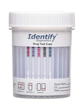 25 Pack Identify Diagnostics 5 Panel Drug Test Cup - Testing Instantly for 5 ...