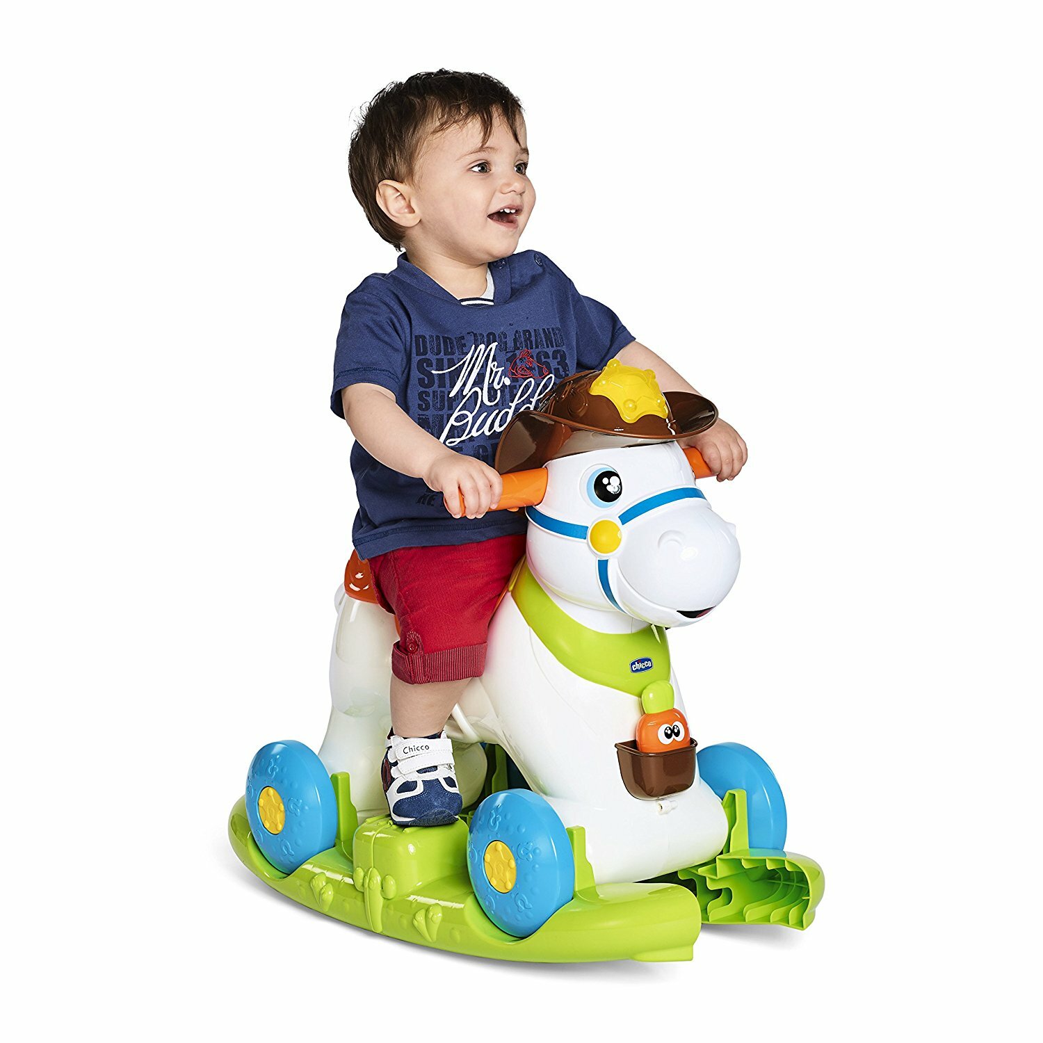 CHICCO BABY RODEO CON EFFETTI SONORI GIA' FUNZIONANTE -