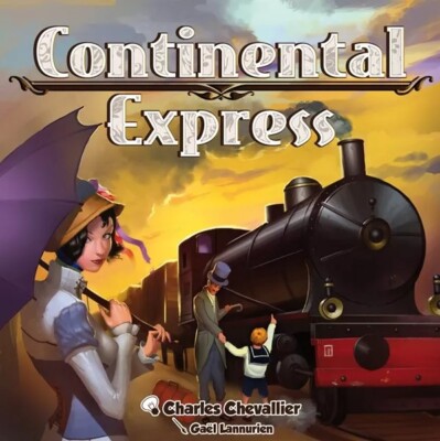 Continental Express - Card Game - Asmodee Bombyx - Charles Chevalier