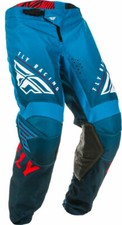 KINETIC K220 Motocross PANTS BLUE/WHITE/RED SZ 36 Save  