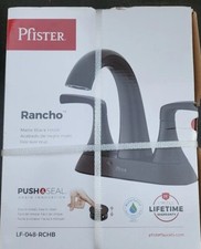 Pfister Rancho Bathroom Faucet LF-048-RCHB Matte Black Finish