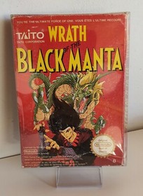 Wrath of the Black Manta NES Spiel komplett mit OVP und Anleitung  A7315