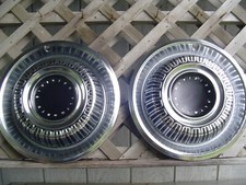 Two 1969 69 Plymouth Fury Belvedere Satellite Road Runner Hubcaps Wheel Covers