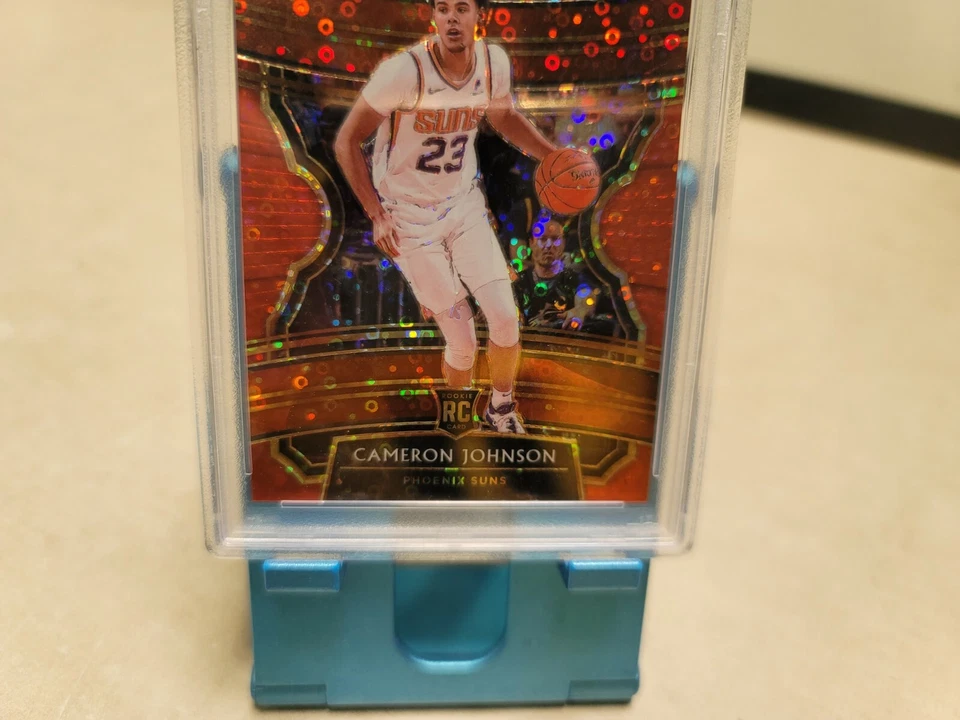 2019-20 Select CAMERON JOHNSON #8 Gem Mint PSA 10 Rookie RC Red Disco Prizm /49 - Image 3 of 4