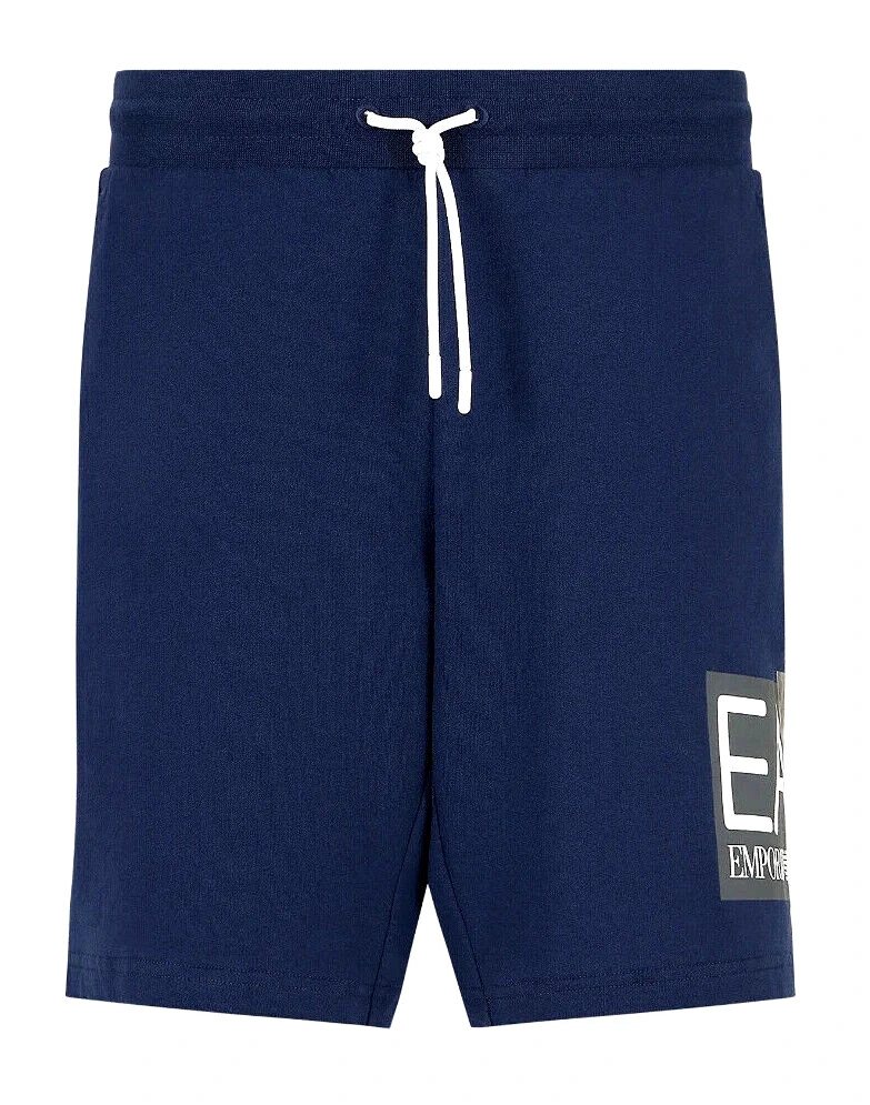 EMPORIO ARMANI EA7 3DPS63 PJ05Z SHORTS BERMUDA SHORTS MEN COTTON BLUE 12990₽