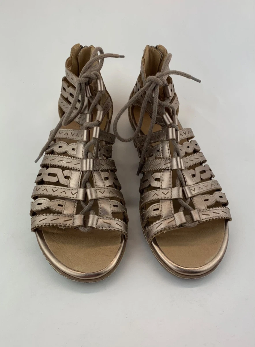 Earth Womens Leather Gladiator Sandals Sz US 9 eBay