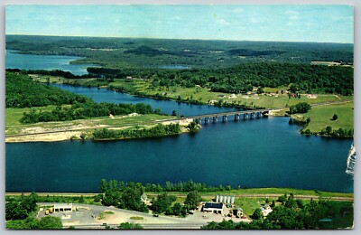 The Vernon Narrows Bridge British Columbia Canada VINTAGE Postcard 2928