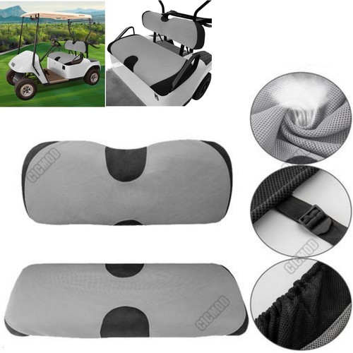 Sitzbank Schutzbezug vorne/hinten für Golfcart Clubcar EZGO RXV Yamaha DS - Bild 6 von 18