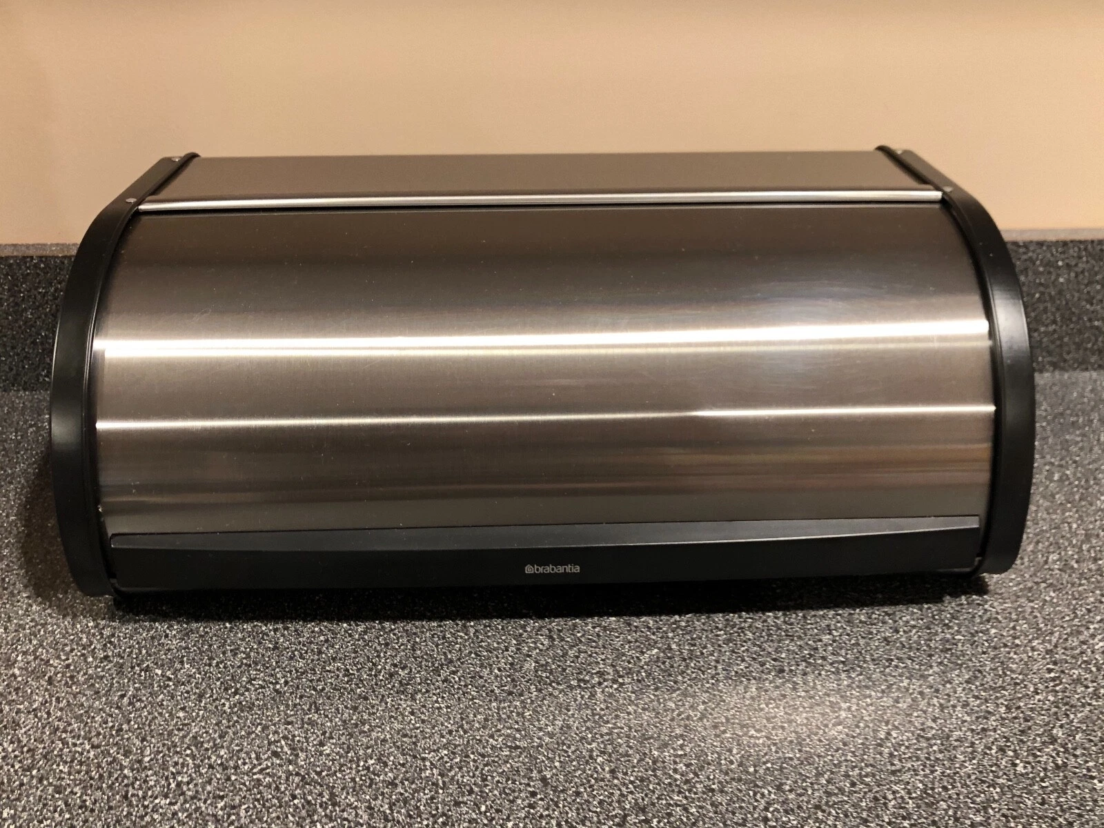 BARBANTIA Roll Top Bread Box, Matt Steel Fingerprint Proof Color Large