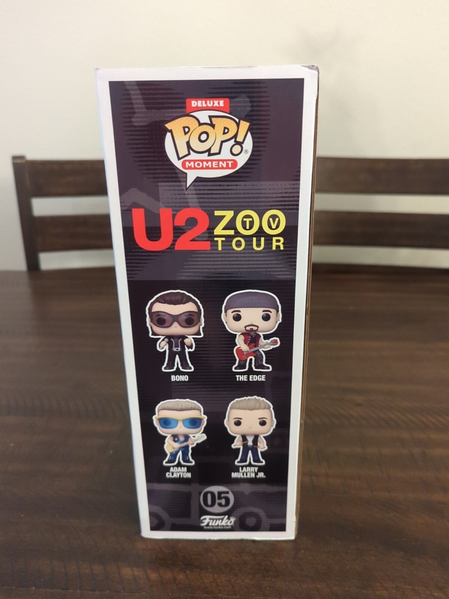 Funko Pop U2 Zoo TV Tour 1993 THE EDGE BONO LARRY MULLEN JR. ADAM
