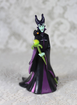 Sleeping Beauty Maleficent Witch Human 3.5'' Cake Topper PVC Figure Disney