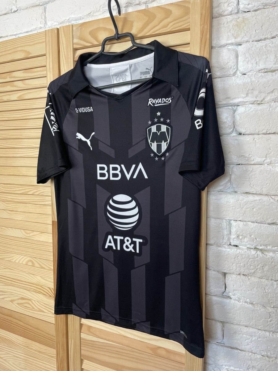 Soccer Playera Rayados Negra Rayados Jersey Liga Mx 2019 2020