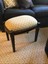 set of 3 footstools or ottomans