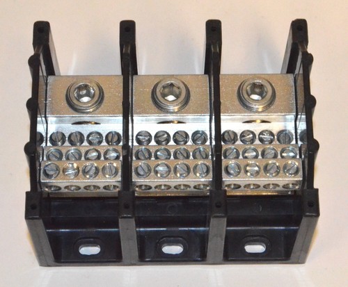 Bussmann 310A-600V Power Terminal Block *Used* 16370-3 - Picture 2 of 3