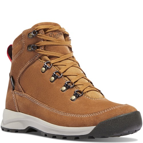 Danner 30131 Women's Adrika 5" Sienna Suede DPDX Waterproof Work Boots Shoes - Picture 2 of 6
